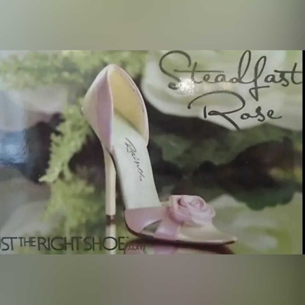 Brand New RARE Just The Right Shoe ‘STEADFAST ROSE’ by Raine - #J120120 - Picture 4 of 6